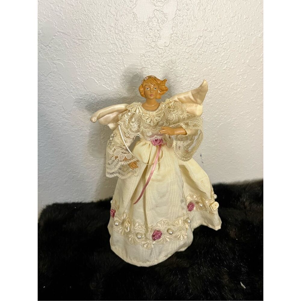 Christmas   Fontanini "12 inch‎ Angel Tree Topper"